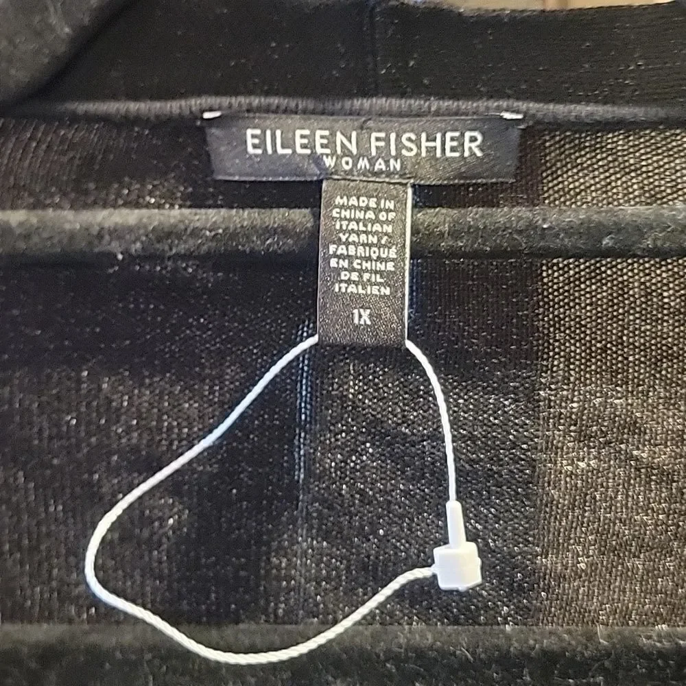 Eileen Fisher Open Front Cardigan